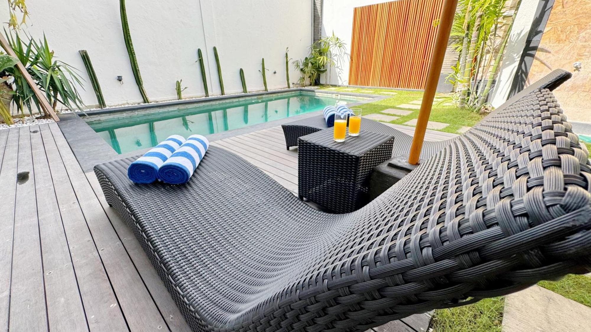 Villa Niu Center Canggu - Fattylion 外观 照片