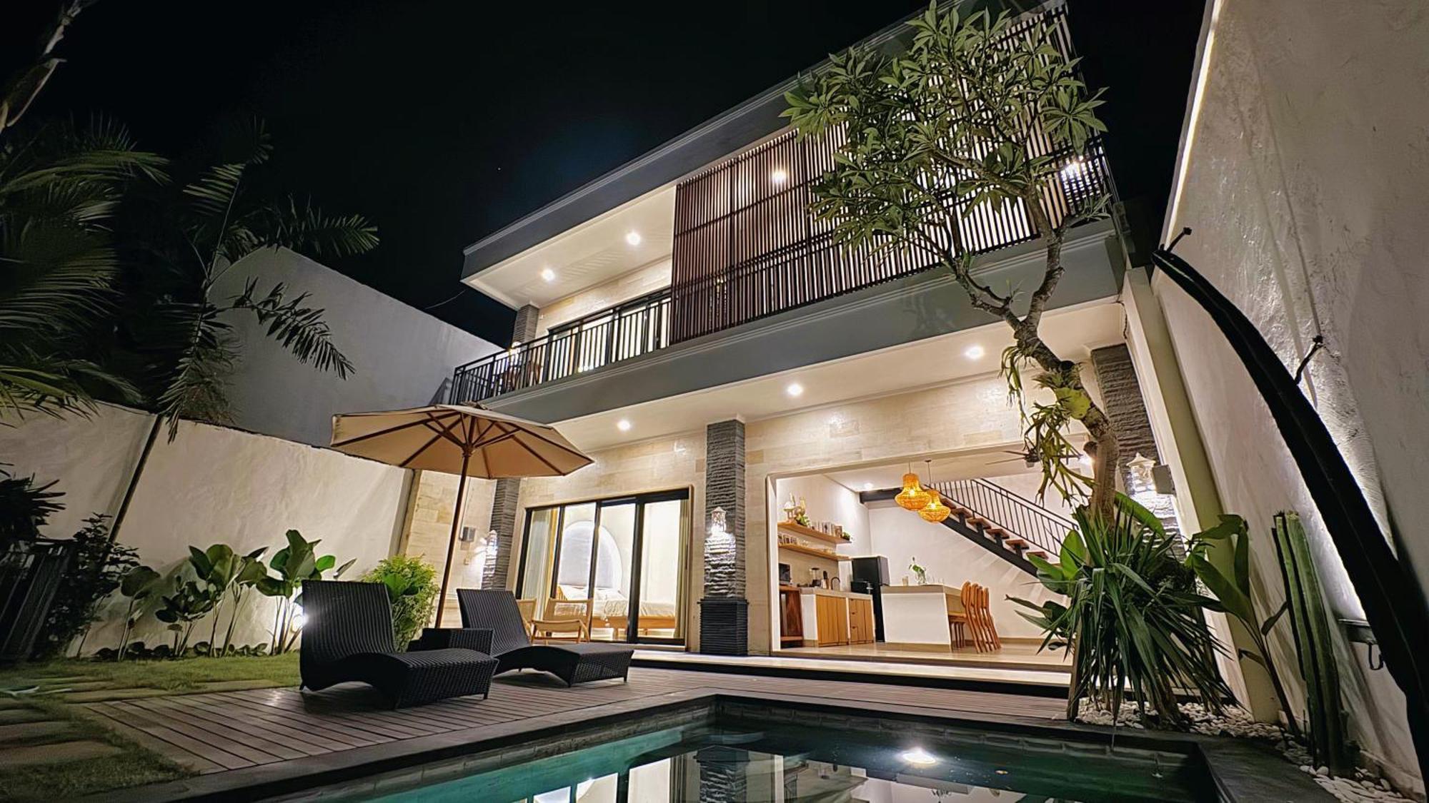 Villa Niu Center Canggu - Fattylion 外观 照片